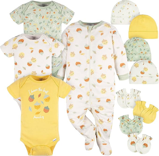 Gerber baby-girls Boys and Girls 12 Piece Layette Gift Set