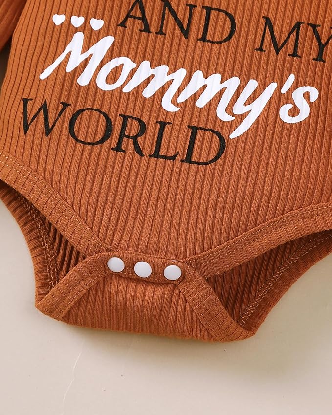 SUNNY PIGGY Newborn Baby Girl Clothes Infant Outfits Romper Floral Fall Outfit Bell Bottoms Pant Sets Hat Headband Flowerpant