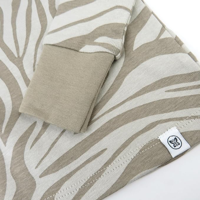 HonestBaby Classics 2-Piece Pajamas Sleepwear Pjs 100% Organic Cotton for Baby, Toddler, Kids