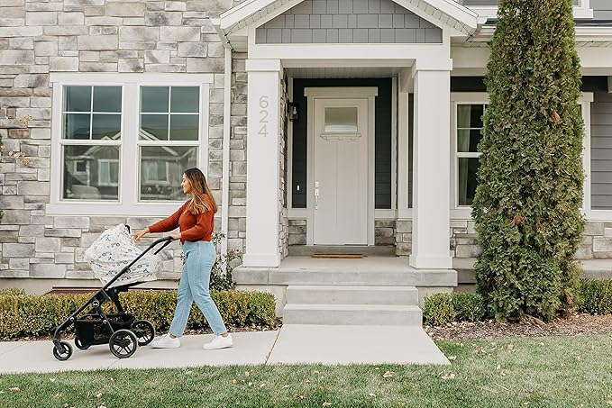 Jo Copper Pearl Multi-Use Cover: Car Seat, Nursing & Stroller Cover - Stretchy Fabric, All-Season, Stylish Designs, Easy Mom Access