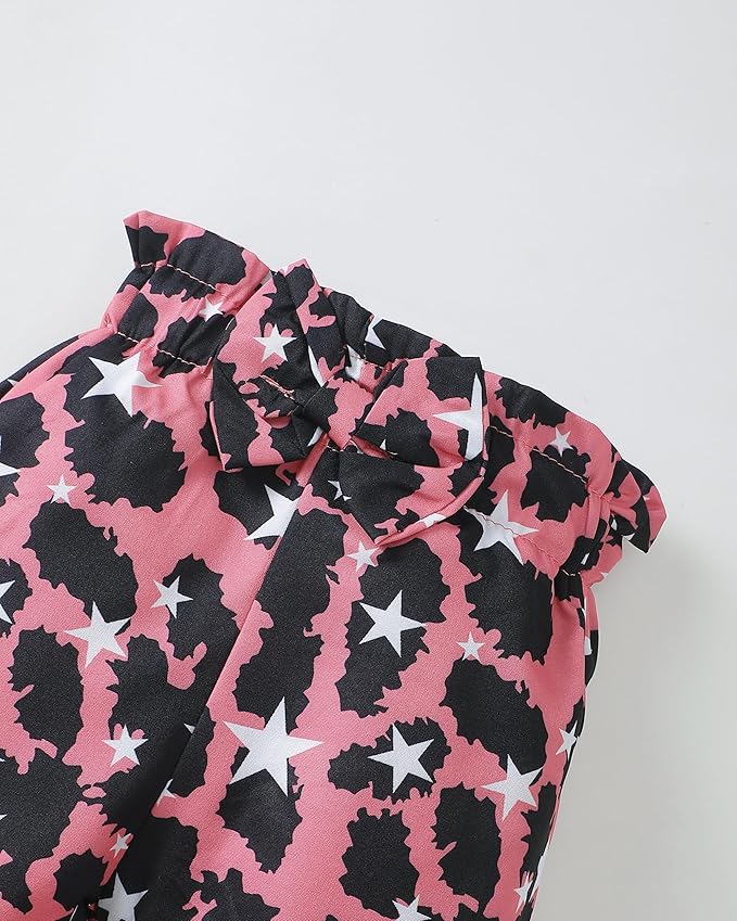 Renotemy Newborn Baby Girl Clothes Outfits Infant Romper Ruffle Floral Pants Cute Toddler Baby Girl Clothes Set