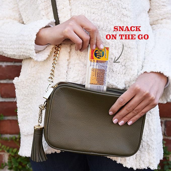 Handi-Snacks RITZ Crackers 'N Cheesy Dip Snack Packs, 20 Snack Packs (Pack of 2)