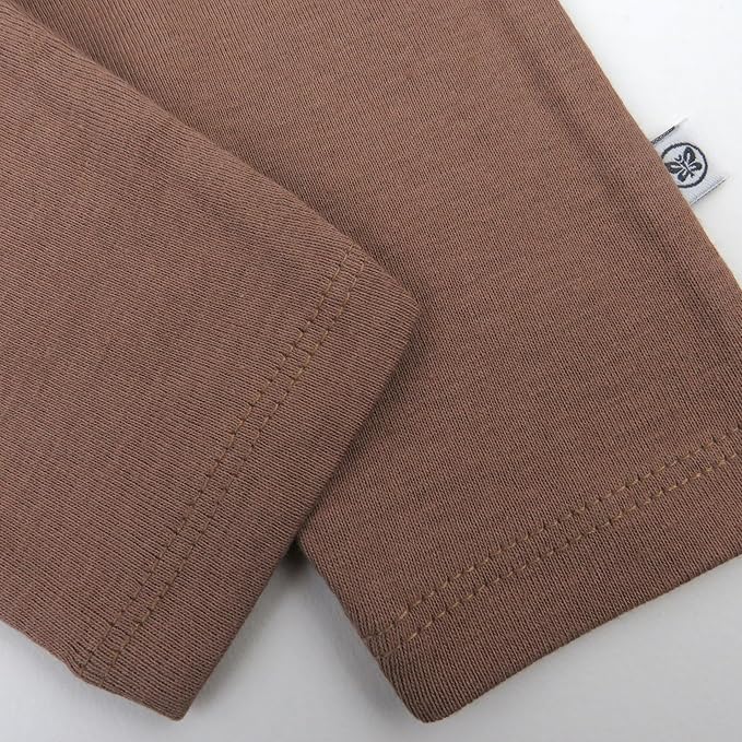 HonestBaby Unisex-Baby Multipack Harem Pants Roomy Fit Pull on Bottoms 100% Organic Cotton for Baby Boys, Girls