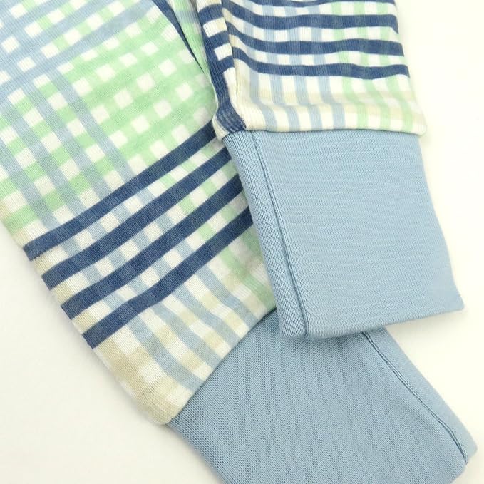 HonestBaby 2-Piece Pajamas Sleepwear Pjs 100% Organic Cotton for Baby, Toddler, Kids, Boy