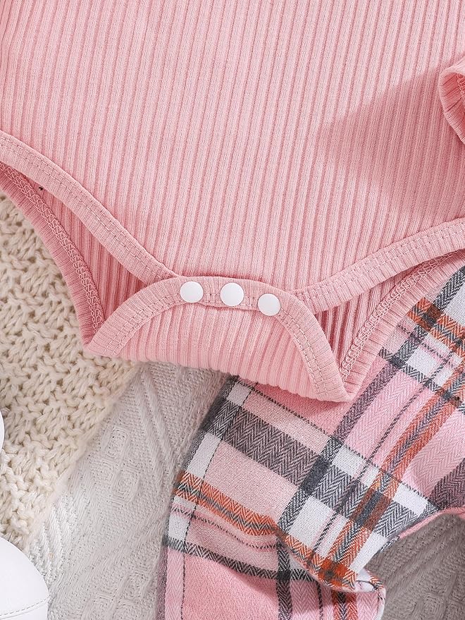 Baby Girl Clothes Newborn Infant Outfits Cute Summer Clothes Spring Romper Set+Hat+Headband