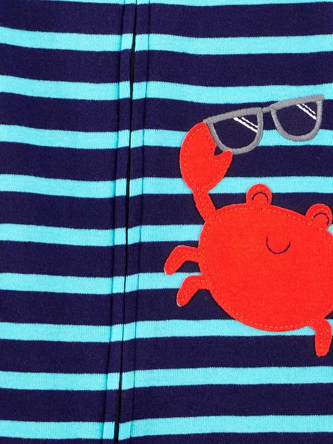 Simple Joys by Carter's Kids' 3-Pack Snug Fit Footless Cotton Pajamas