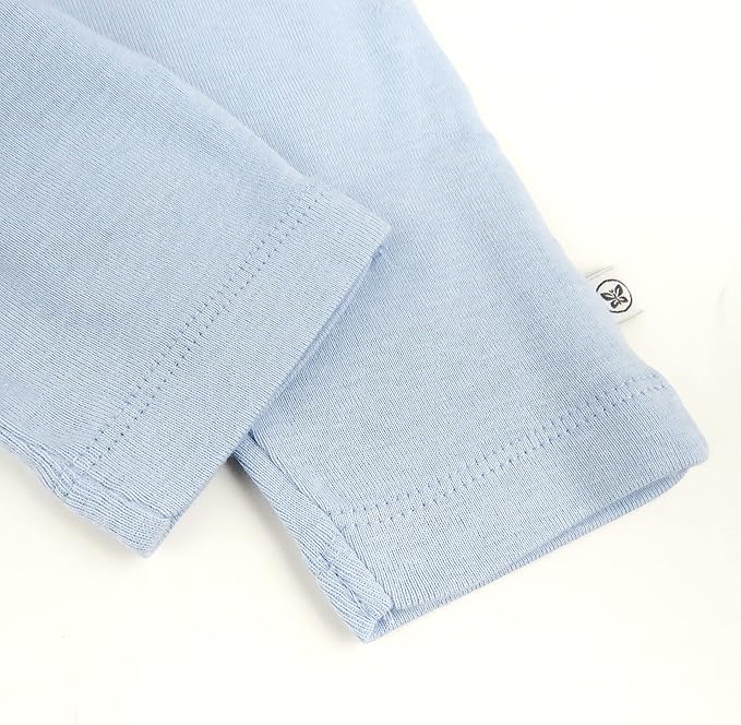 HonestBaby Unisex-Baby Multipack Harem Pants Roomy Fit Pull on Bottoms 100% Organic Cotton for Baby Boys, Girls