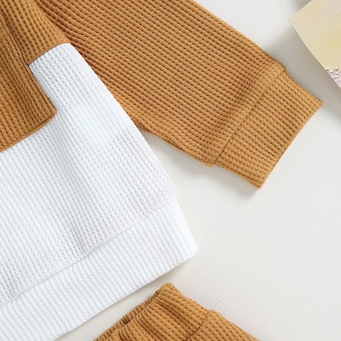 CIYCUIT Toddler Baby Boy Clothes Long Sleeve Sweatshirt Pants Set Fall Winter Outfits