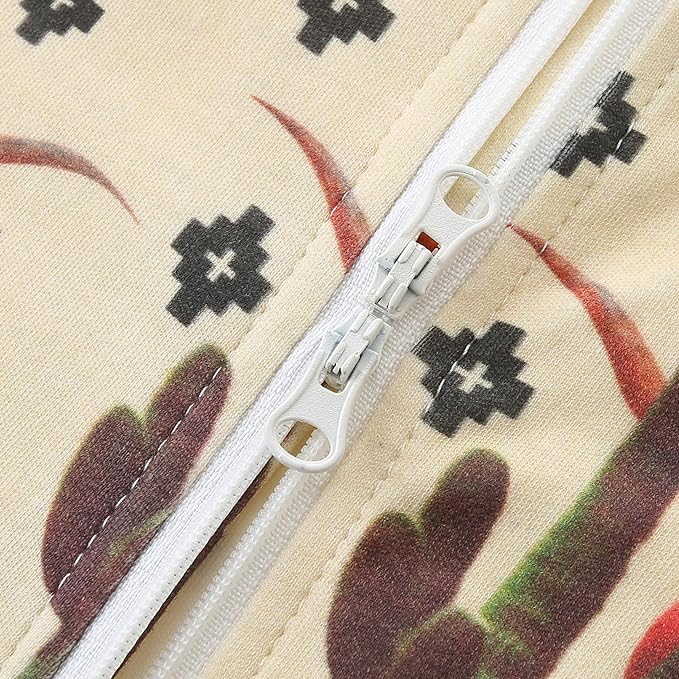 Baby Boy Girl Romper Short Sleeve 100% Cotton Bodysuit Outfits 2 Way Zipper Jumpsuit