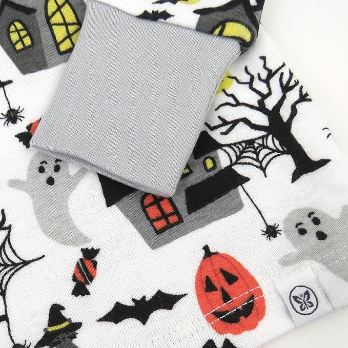 HonestBaby unisex-baby Celebration 2-piece Pajamas Sleepwear Pjs 100% Organic Cotton for Baby, Toddler, Kids