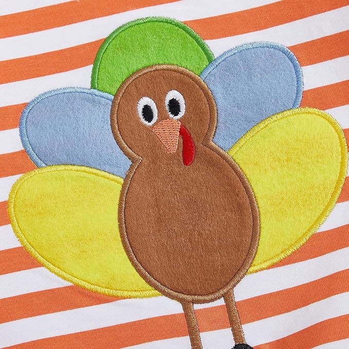 CIYCUIT Toddler Baby Boy Outfits Striped Sweatshirt Pants Clothes Set