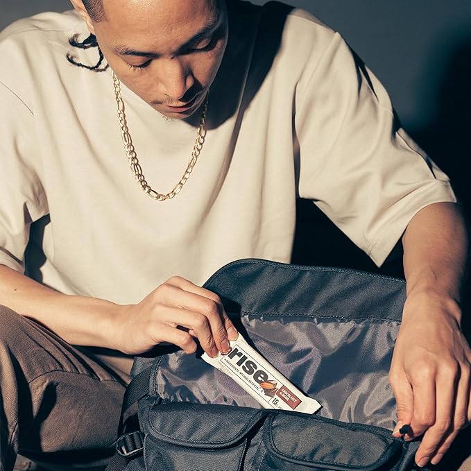 Rise Whey Protein Bars - Chocolatey Almond | Breakfast Bar & Protein Snack 15g Protein 5g Fiber Just 4 Whole Food Ingredients Gluten-Free Soy Free