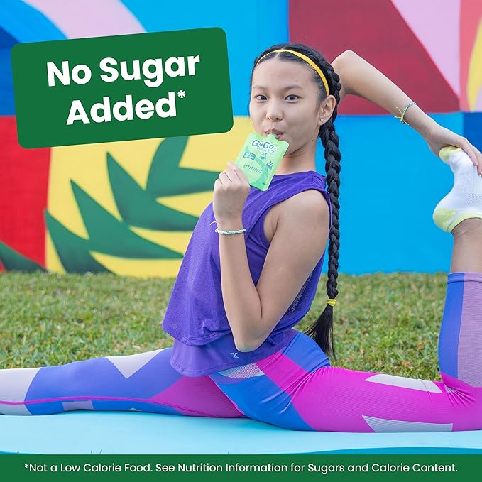 GoGo squeeZ Applesauce and Fruit Puree Variety Pack, Apple, Mango Guava & Pineapple Passionfruit, 3.2 oz (Pack of 20), Unsweetened Fruit Snacks for Kids, No Gluten, Nut & Dairy, BPA Free Pouches