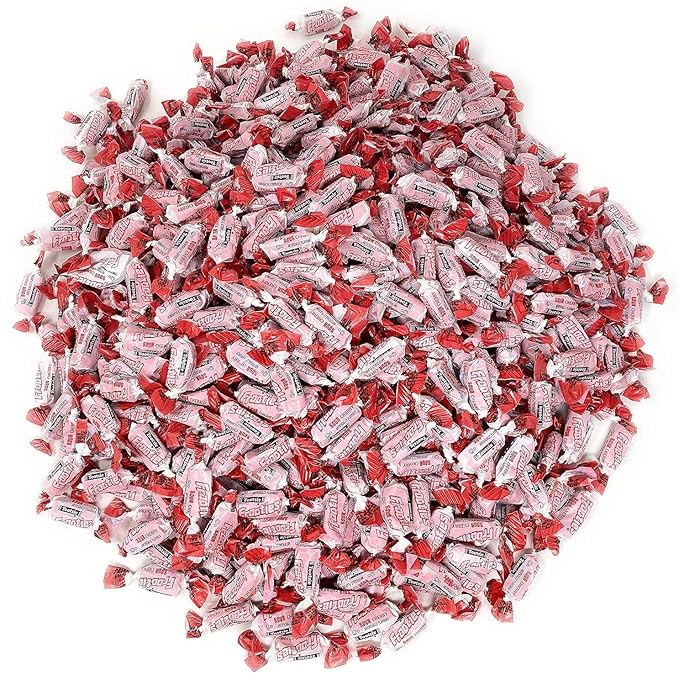 Sour Cherry Tootsie Roll Frooties Chewy Candy With Tangy Red Fruit Flavor 85+ Pieces Individually Wrapped In Resealable Assortit Bag, 1.5 Lb (24-Oz) Made In USA