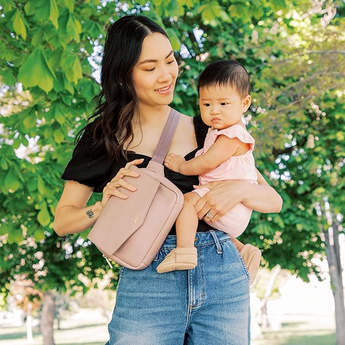 Freshly Picked Classic Park Pack Belt Bag, Fanny Packs for Women, Wear as a Waist Bag or Crossbody (Fig)