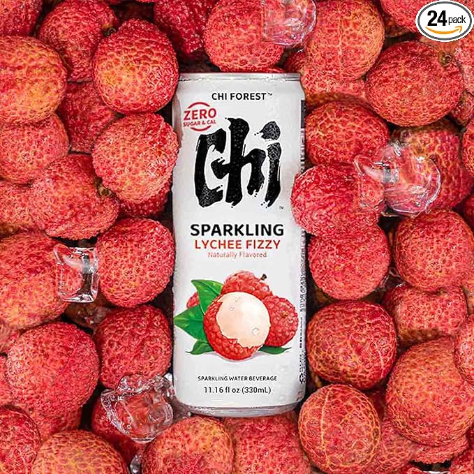 CHI FOREST Lychee Fizzy Sparkling Water (11.15 oz* 24)