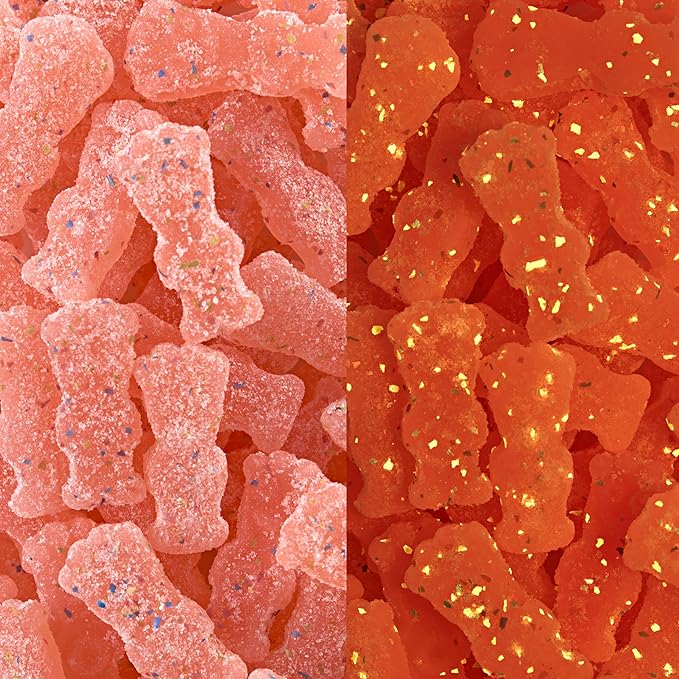 SOUR PATCH KIDS Glow Ups Strawberry-Watermelon Soft & Chewy Candy, Bulk Candy, 12-6.7 oz Bags