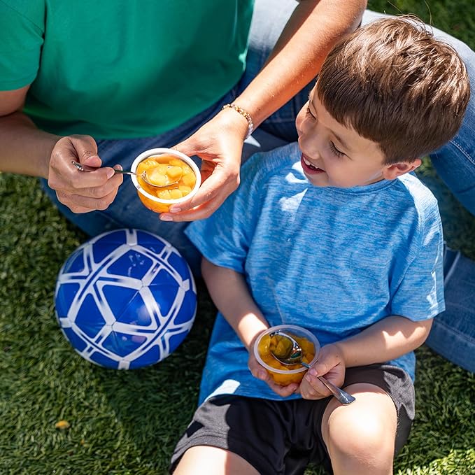 Dole Fruit Bowls No Sugar Added Snacks, Diced Peaches 4oz 24 Cups, Gluten & Dairy Free, Bulk Lunch Snacks for Kids & Adults