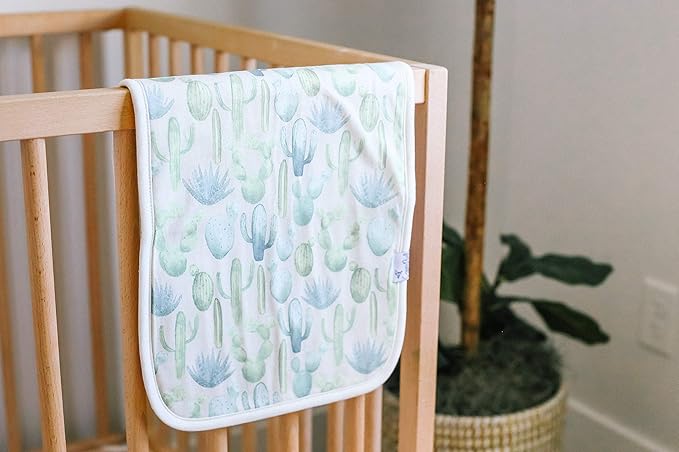 Copper Pearl Baby Burp Cloth Large 21''x10'' Size Premium Absorbent Triple Layer 3-Pack Gift Set “Cusco