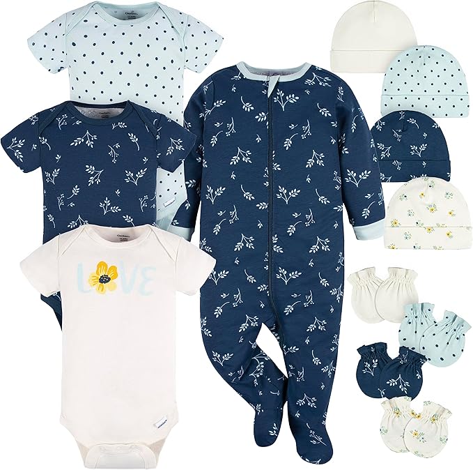 Gerber baby-girls Boys and Girls 12 Piece Layette Gift Set
