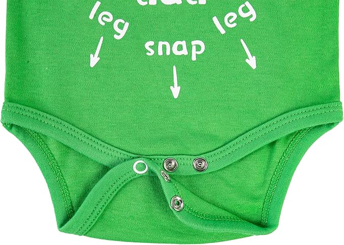 Cnins Funny Baby Bodysuit & Daddy Matching Cotton Outfit for Wild One 1st Birthday, Unisex Newborn Infant Clothes 0-24M