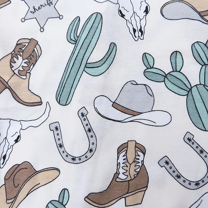 HonestBaby Sleep & Play Footed One-piece Pajama Sleeper 100% Organic Cotton, Baby Boys