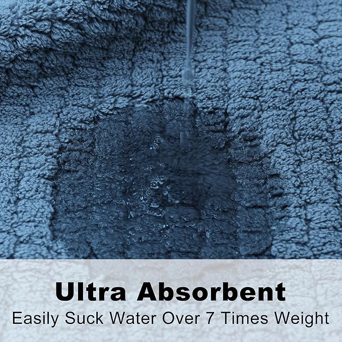 Hooded Bathrobes for Women, Soft Long Towel Robes for Women - Quick Dry yet Warm