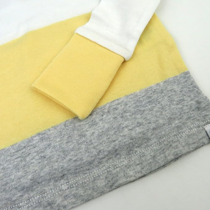 HonestBaby 2-Piece Pajamas Sleepwear Pjs 100% Organic Cotton for Baby, Toddler, Kids, Boy