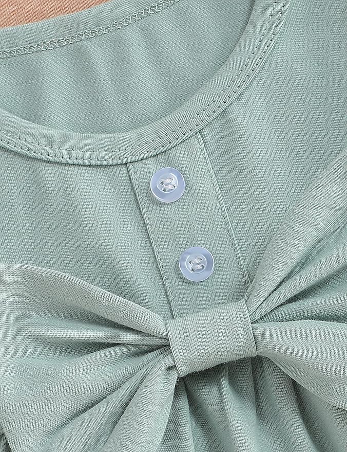 oklady Toddler Baby Girl Clothes Solid Color Ruffle Tops Floral Pants with Headband Fall Winter Cute Girl Outfits