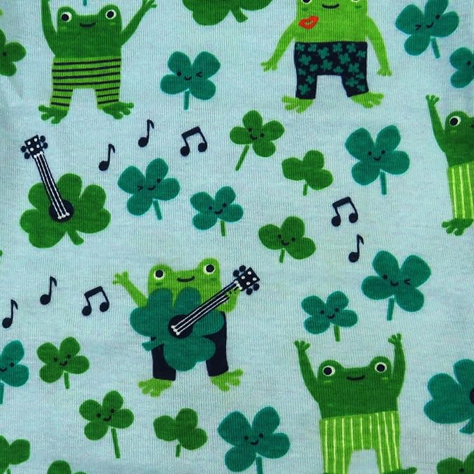 HonestBaby Baby Celebration Sleep & Play Footed One-Piece Pajama Sleeper 100% Organic Cotton