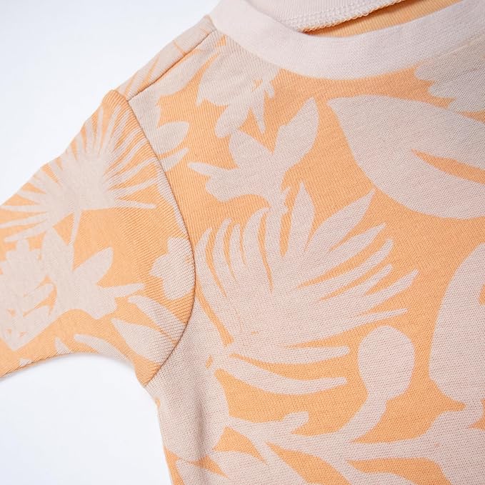 HonestBaby baby-girls 2-piece Pajamas Sleepwear Pjs 100% Organic Cotton for Baby, Toddler, Kids, Girl