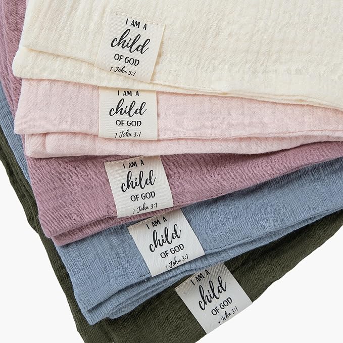 Cross Lovey, Cross Security Blanket, Christian Lovey, Christian Baby Gift, Baptism Gift, Easter Gift, Newborn Baby Gift, Blessing Blanket, Christian Gift (Olive)