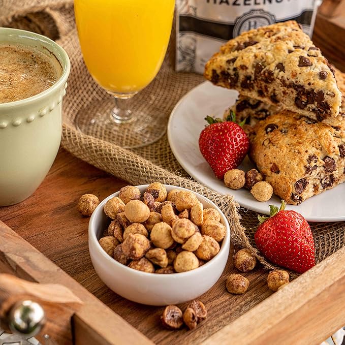 Oregon Farm To Table - Hazelnuts from Premium Growers - Dry Roasted - Lightly Salted – Kosher Certified - 1 LB