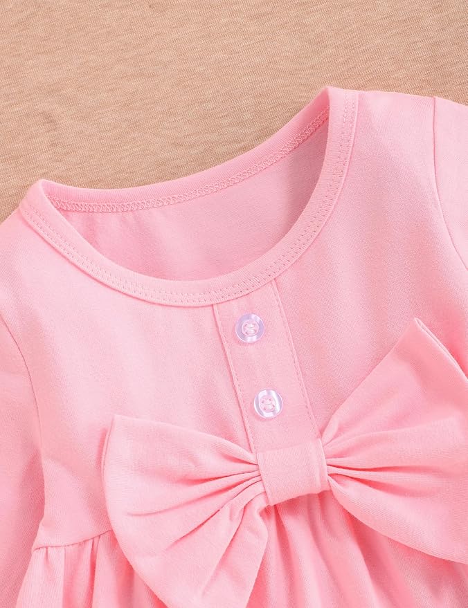 oklady Toddler Baby Girl Clothes Solid Color Ruffle Tops Floral Pants with Headband Fall Winter Cute Girl Outfits