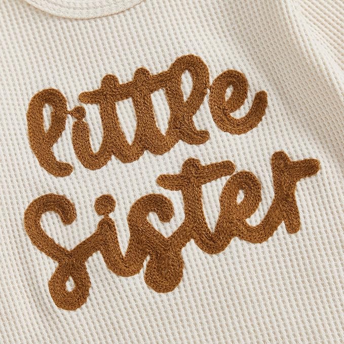 Newborn Baby Girls Rompers Knit Round Neck Long Sleeve Infant Fall Jumpsuits with Headband Coming Home Outfit