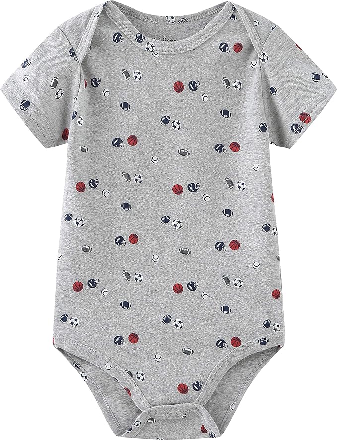 Baby Layette Set Baby Boys' 9-Piece Bodysuits Pants Set Toddler Girl Boy Unisex Baby Gift Sets