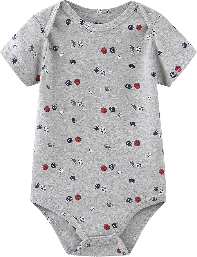 Baby Layette Set Baby Boys' 9-Piece Bodysuits Pants Set Toddler Girl Boy Unisex Baby Gift Sets