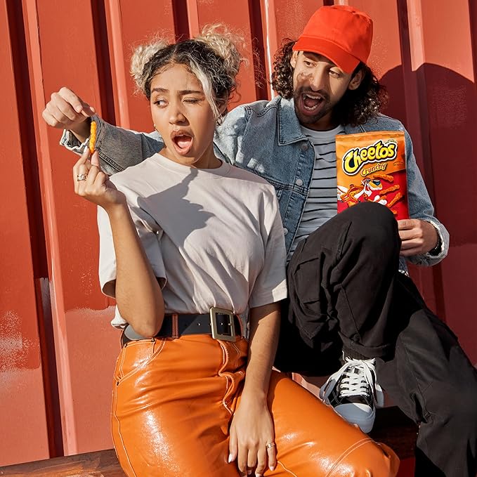 Cheetos Cheese Flavored Snacks, Crunchy, 1 Ounce (Pack of 104)