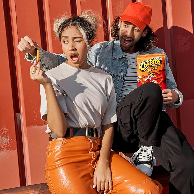 Cheetos Crunchy Cheese Flavored Snacks, Gluten Free, 1 Ounce Single Serve Bags (Pack of 40)