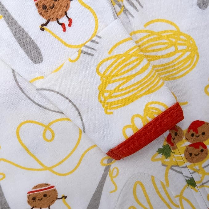 HonestBaby Sleep & Play Footed One-piece Pajama Sleeper 100% Organic Cotton, Baby Boys