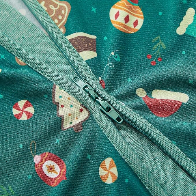 pureborn Baby Boys Girls Sleeper Snug Fit Viscose from Bamboo Pajamas 0-24 Months