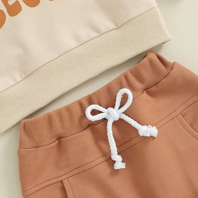 CIYCUIT Toddler Baby Boy Clothes Long Sleeve Sweatshirt Pants Set Fall Winter Outfits