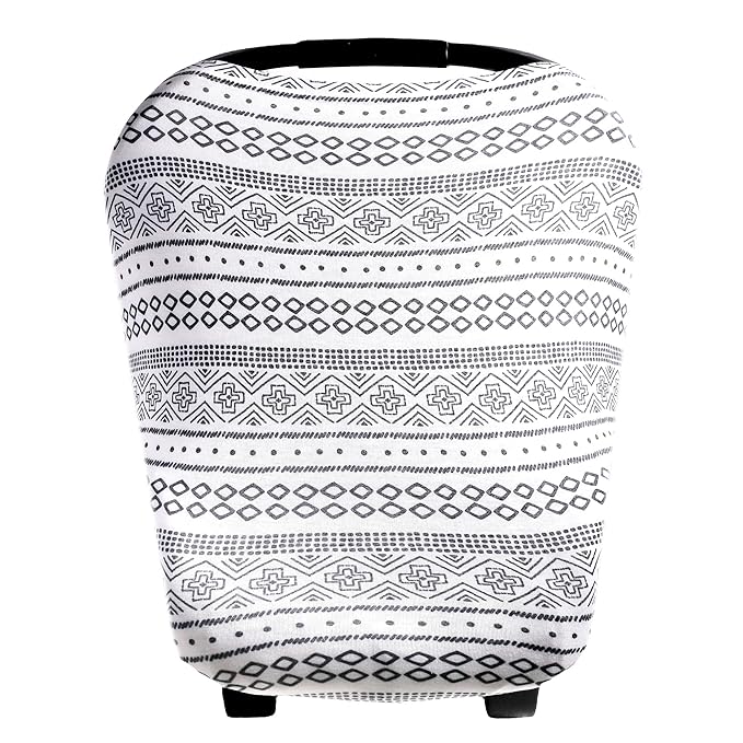 Copper Pearl Multi-Use Cover: Car Seat Covers, Nursing Cover, and Stroller Cover for Sun - Stretchy Fabric, All-Season Use, Stylish Designs, Easy Access for Moms - Westyn