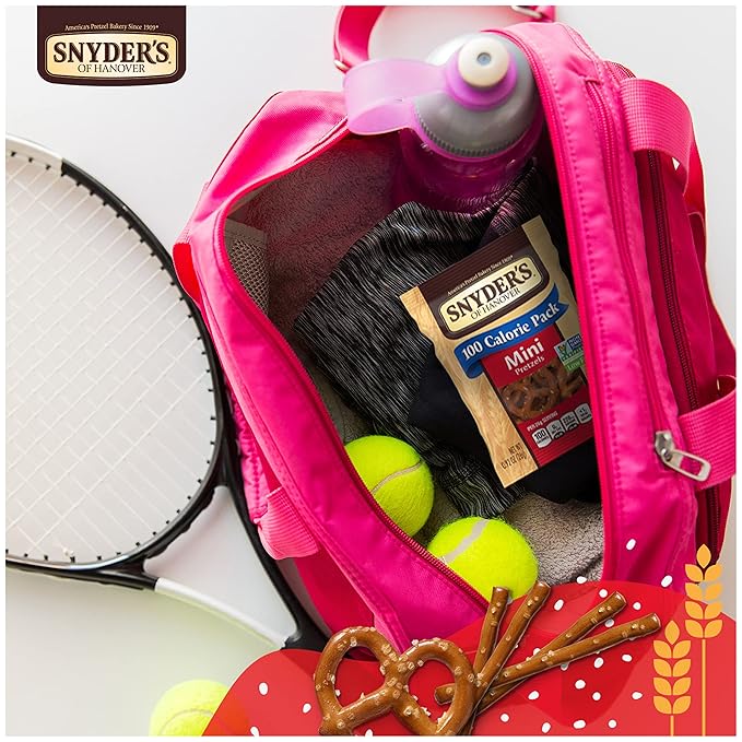 Snyder's of Hanover Pretzels, Minis and Sticks 100 Calorie Packs, 20 Ct Variety Pack (Pack of 2)