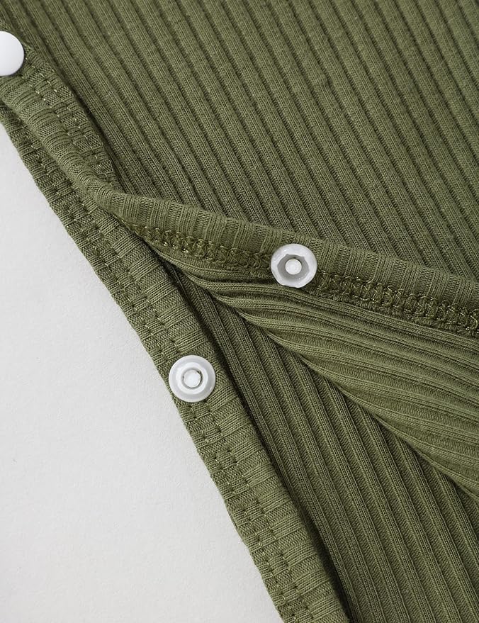 oklady Baby Boy Clothes Stripe Pattern Print Romper Top and Baby Overalls with Hat 0-18 Months Baby Boy Outfits