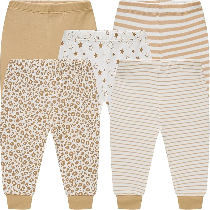 Baby Newborn Layette 10-Piece Sets Cotton Bodysuits Pants Sets for Baby Boys Girls Toddler Unisex Baby Gift Set