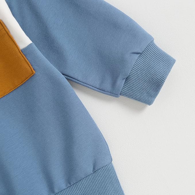 CIYCUIT Toddler Baby Boy Clothes Long Sleeve Sweatshirt Pants Set Fall Winter Outfits