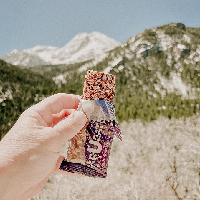 BAR-U-EAT Gluten-Free, Organic, Soft & Chewy Energy Bar. Whole Food Ingredients | Compostable Packaging | No Artificial Sugar | Healthy Snacks (Oatmeal Raisin 12 Pack)