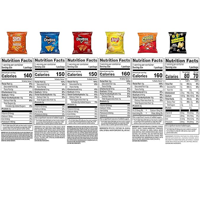 Frito Lay Classic Mix Variety Pack, (Pack of 35)