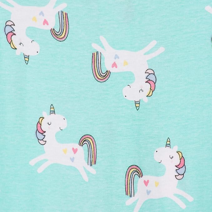 Gerber Baby Girls' 2-Pack Footed Pajamas